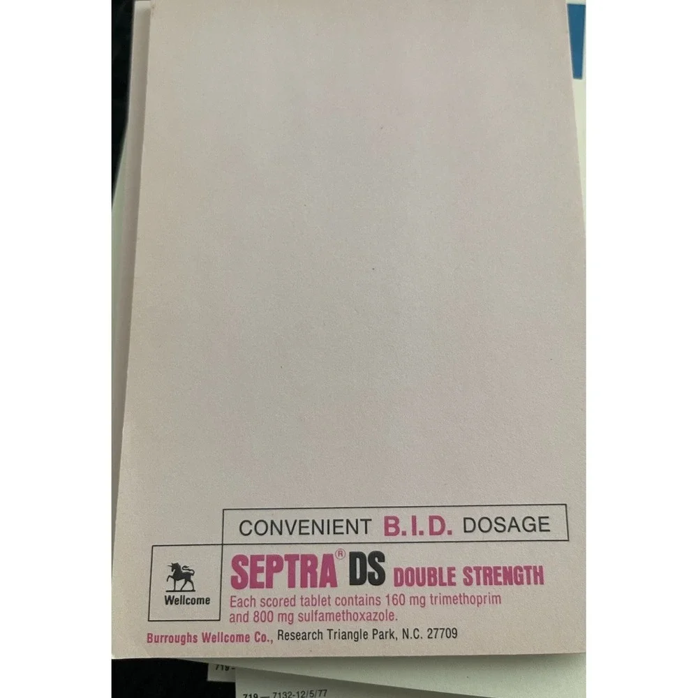 Lot Of 8 Pharmaceutical Drug Rep Note Pads Paper Swag Promos Advertising 70's/80